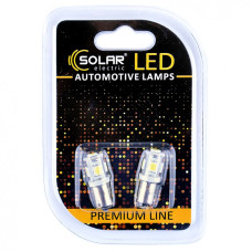 Лед лампа для авто T8.5 Premium Line 5SMD 5050 6500K Solar комплект 2шт