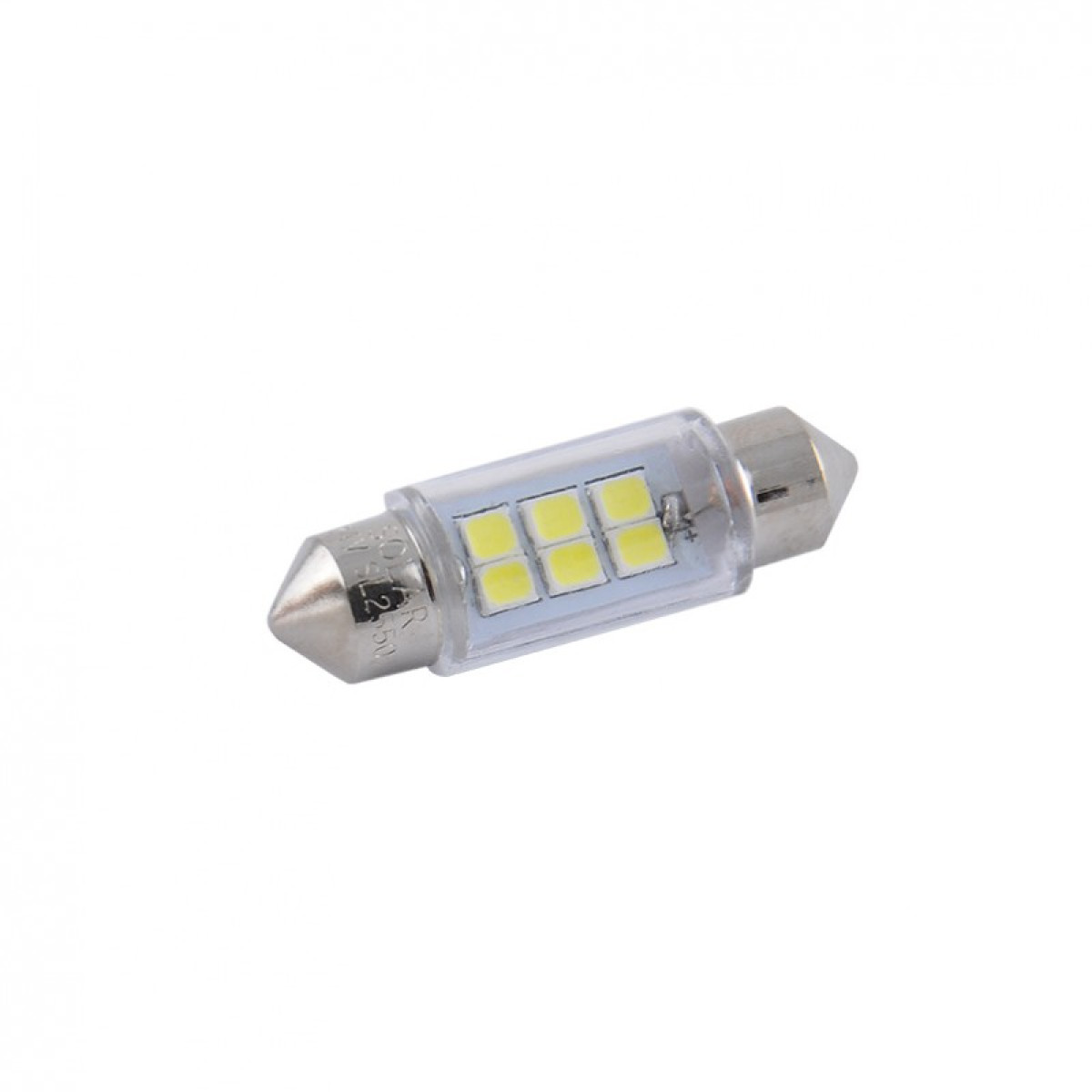 Лед лампа для авто C5W T11x36 Premium Line 24V 6SMD 2835 6500K Solar комплект 2шт