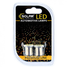 P21W лампа світлодіодна для авто  Premium Line 22SMD 3020 6500K Solar комплект 2шт