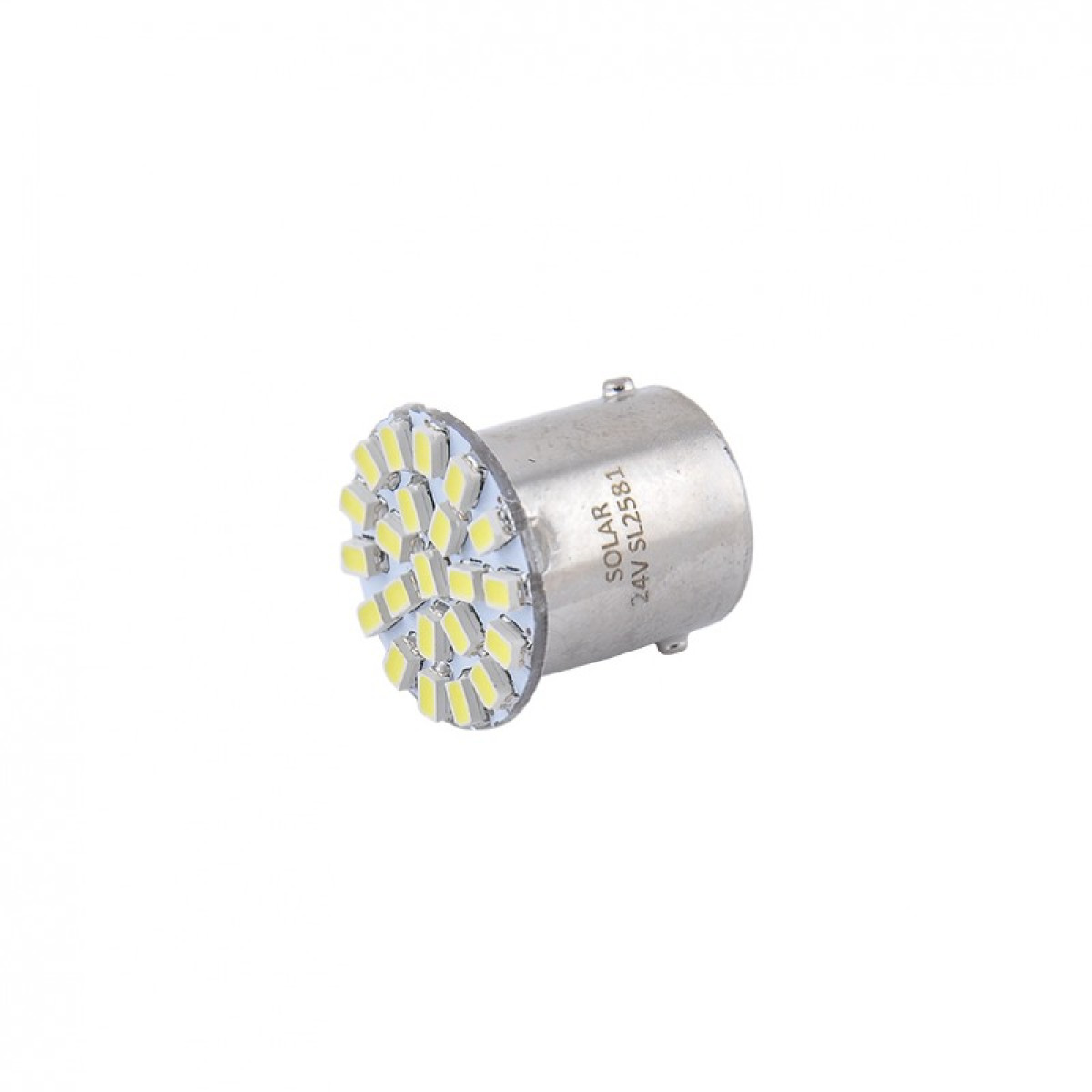 P21W лампа світлодіодна для авто  Premium Line 22SMD 3020 6500K Solar комплект 2шт