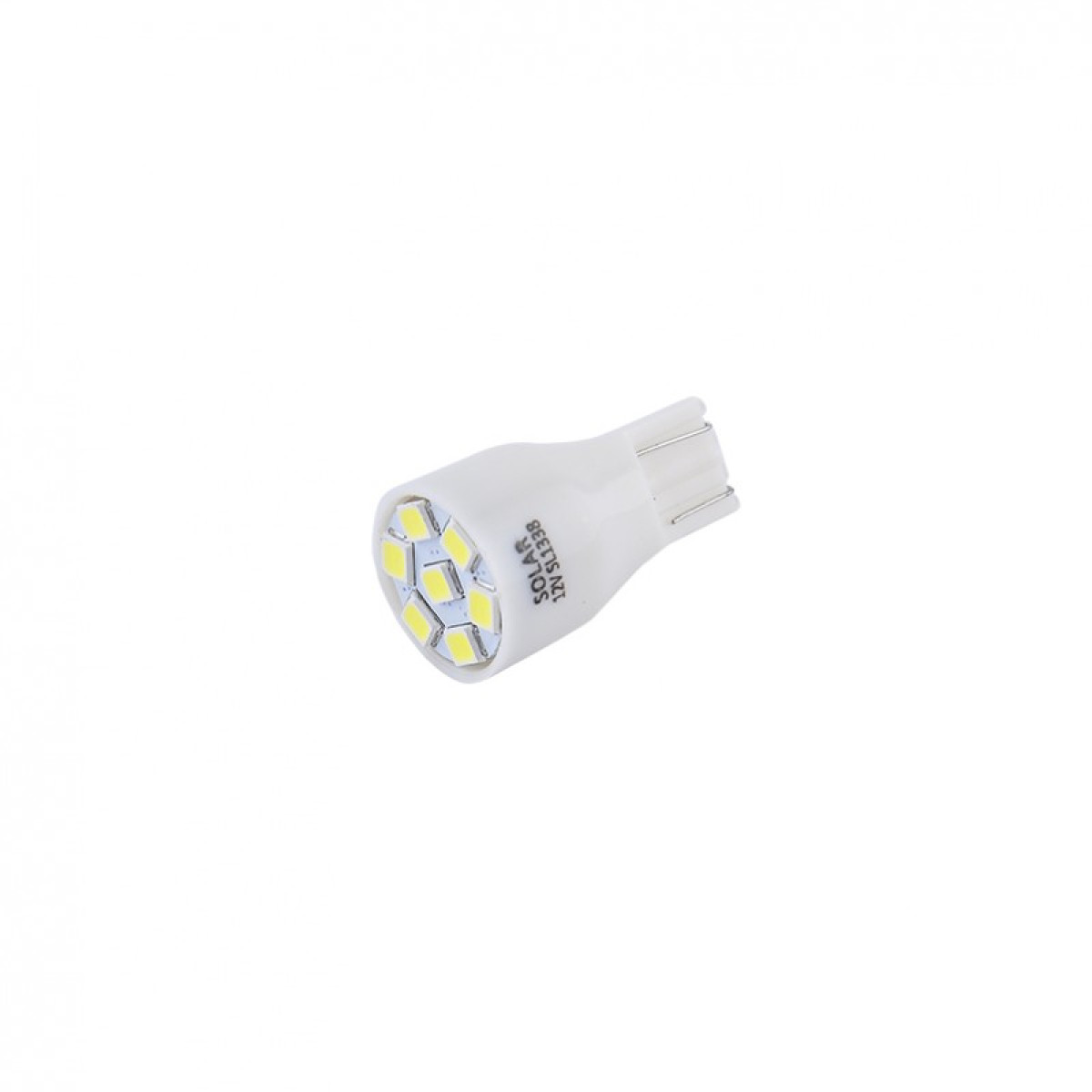Лед лампа для авто T10 Premium Line 7SMD 2835 6500K Solar комплект 2шт