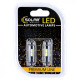 Лед лампа для авто T10 Premium Line 10SMD 5730+lens 6500K Solar комплект 2шт