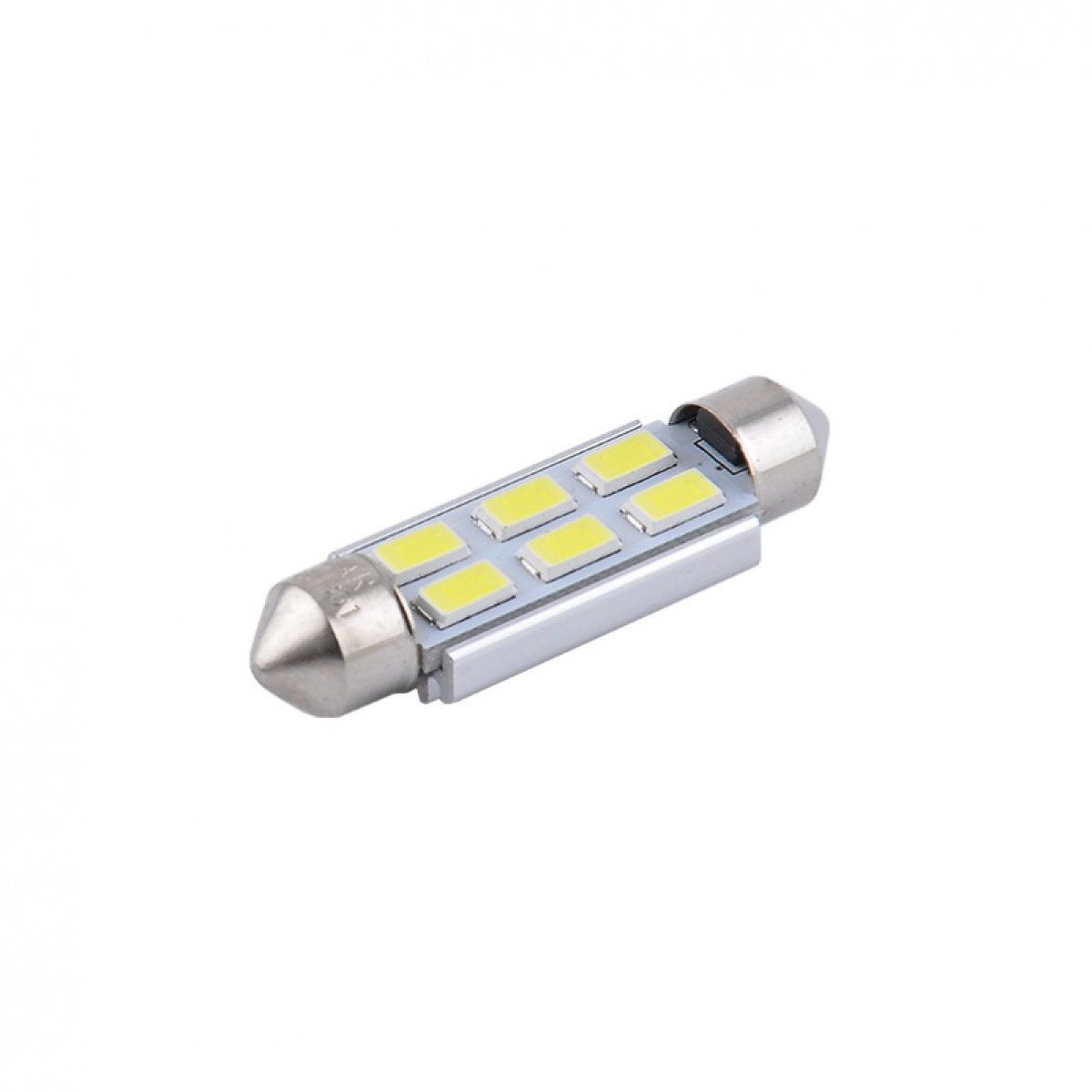 Лед лампа для авто T11x41 Premium Line 6SMD 5730 6500K Canbus Solar комплект 2шт