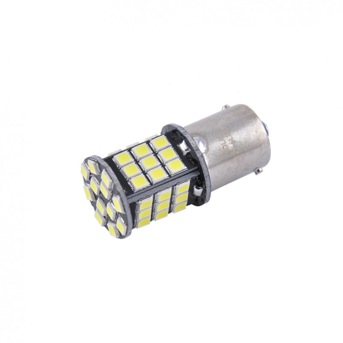 Лед лампа для авто S25 Premium Line 48SMD 2835 6500K Canbus Solar комплект 2шт
