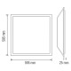 Led панель EUROPA-80 80W 4200К 5575Lm 600×600×25мм (595×595мм)