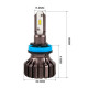 Діодна лампочка для авто H11 Carlamp LED Night Vision Gen2 5000lm 12V 25W 5500K комплект 2шт