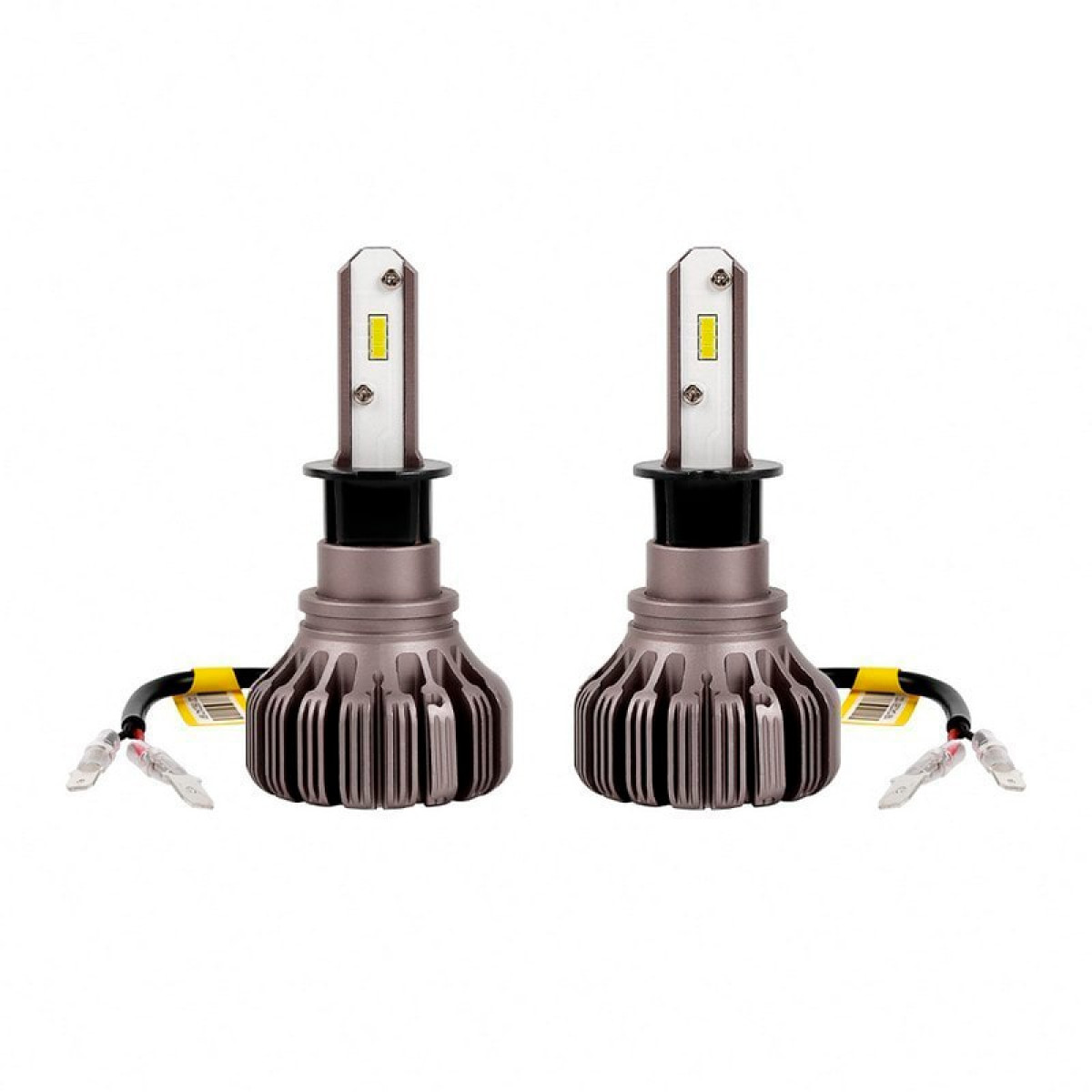 Діодна лампочка для авто H3 Carlamp Night Vision Gen2 5000lm 9-16V 25W 5500K IP68 комплект 2шт