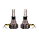 Діодна лампочка для авто H3 Carlamp Night Vision Gen2 5000lm 9-16V 25W 5500K IP68 комплект 2шт
