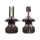 Діодна лампочка для авто H4 Carlamp LED Night Vision Gen2 5000lm 9-16V 50W 5500K комплект 2шт