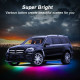 Підсвітка авто RGBW 12V IP68 2×60см + 2×90см з пультом