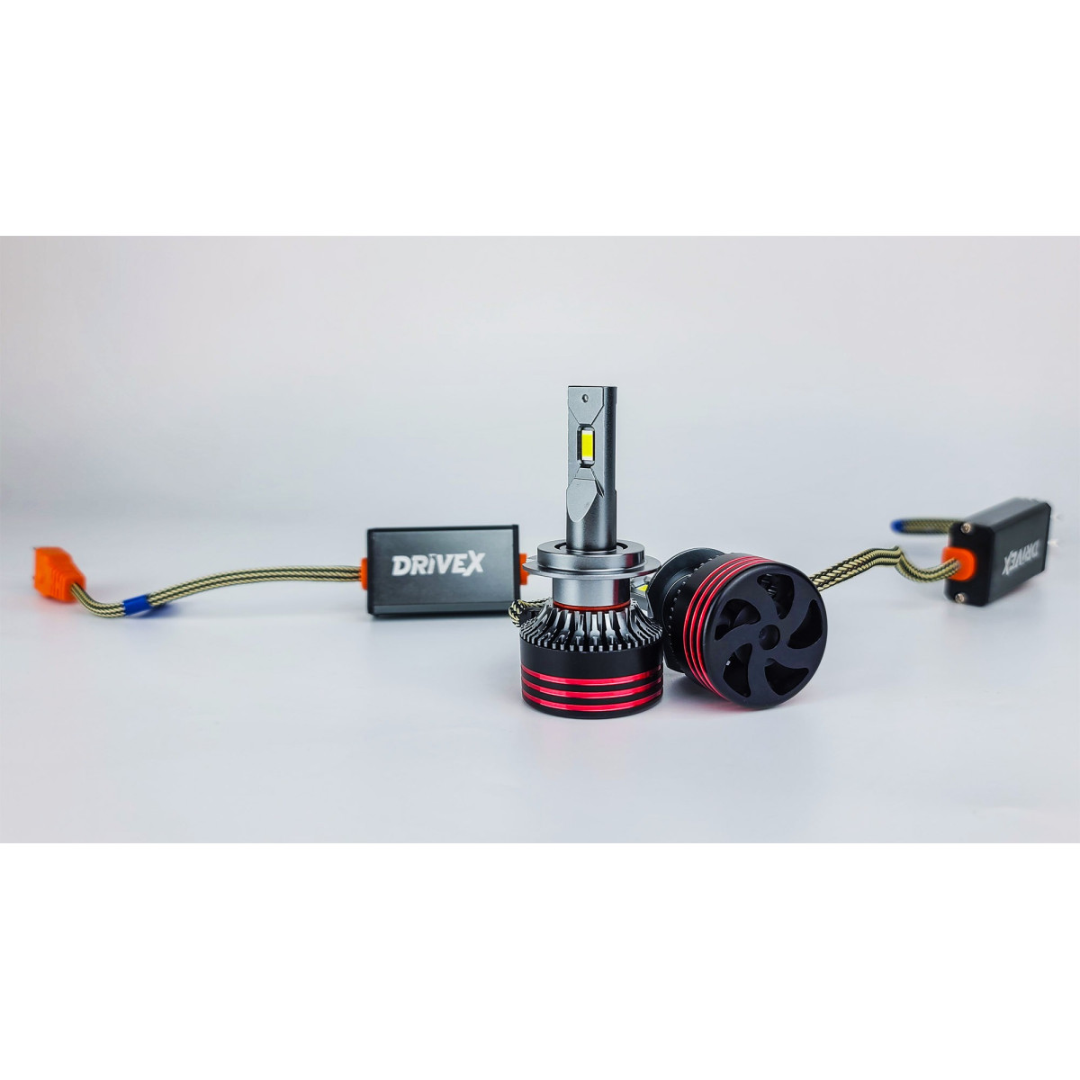 Лампа головного світла FE-01 H7 57W CAN 9-16V 6K комплект 2шт