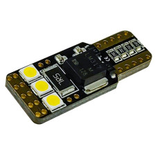 Лед лампа для авто T10-202n 3030-6 12V CAN W5W base-10mm