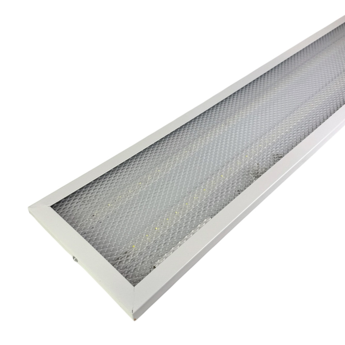 Led панель 36W 6500K холодне 1200×180 мм ІР20 Призматик (колотий лід) врізна / накладна