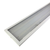 Led панель 36W 6500K холодне 1200×180 мм ІР20 Призматик (колотий лід) врізна / накладна