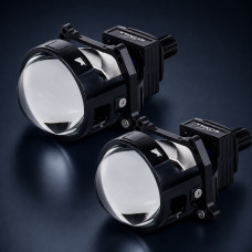 Світлодіодні BiLED лінзи SoKill SK-6R 3.0" 55/65W 6000K ближнє/дальнє світло, комплект 2шт.