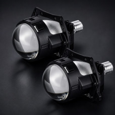 Лед лінзи на авто BiLED Evolution F1S 2.5" 47/53W 5500K комплект