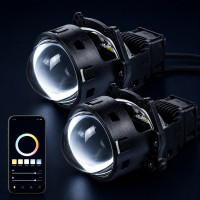 Лінзи біксенон BiLED iDeal APP 3.0" 58/65W 3000–7000K регулювання світла через додаток