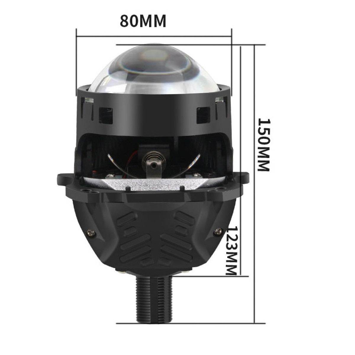 Лінзи led в авто BiLED ULTRA Ref 3.0" 65/78W 5800K 11000 Lux комплект біксенон