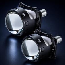 Автолінзи BiLED ближнє/дальнє світло Evolution F1SR 3.0" 47/53W 5500K