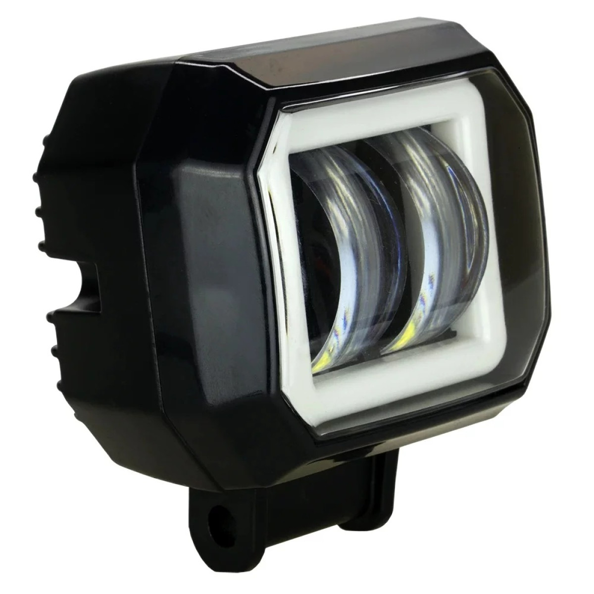 Led фара додаткового світла WL RE-07 SP DRL 14W 6000K 9-32V IP67 75×65мм