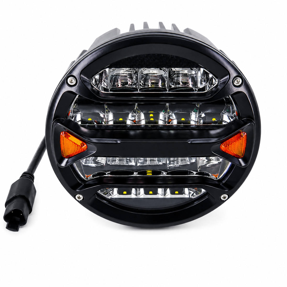 Світлодіодна фара WL R-101 DLX 7" SP+DRL 90W 8100Lm OSR 6000K 9-32V IP68