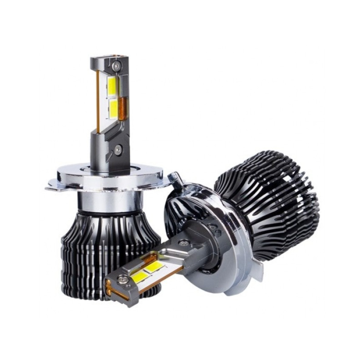 Led автолампа UL-01 DELUX H4/H19 5500K 6500Лм 65W CAN для фар головного світла к-т 2шт.