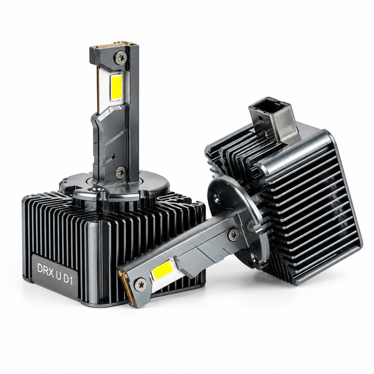 Лед лампа в лінзу D1 DLX Ultra 55W 6000K штатний блок розпалу (2шт.)