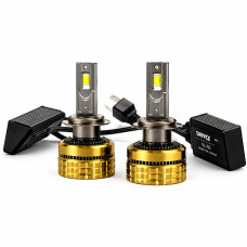 Led лампи UL-02 H7/H18 6000K 100W CAN 12V для лінзованої оптики (2шт.)