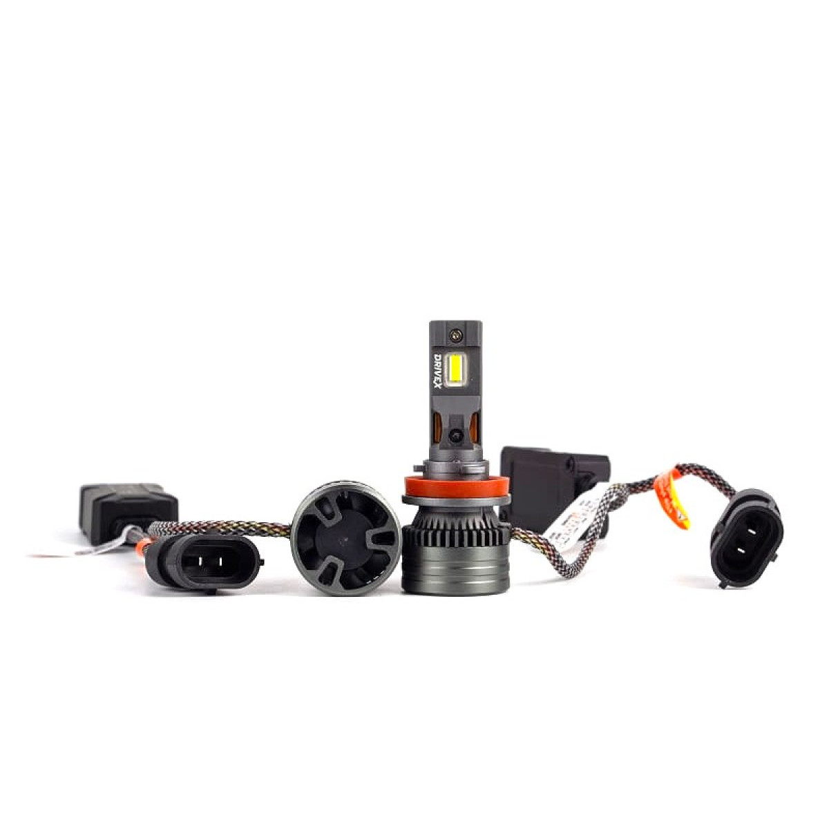 Led лампи для авто H11 H8 H9 65W 5500K UL-05 9-60V CAN-bus активне охолодження