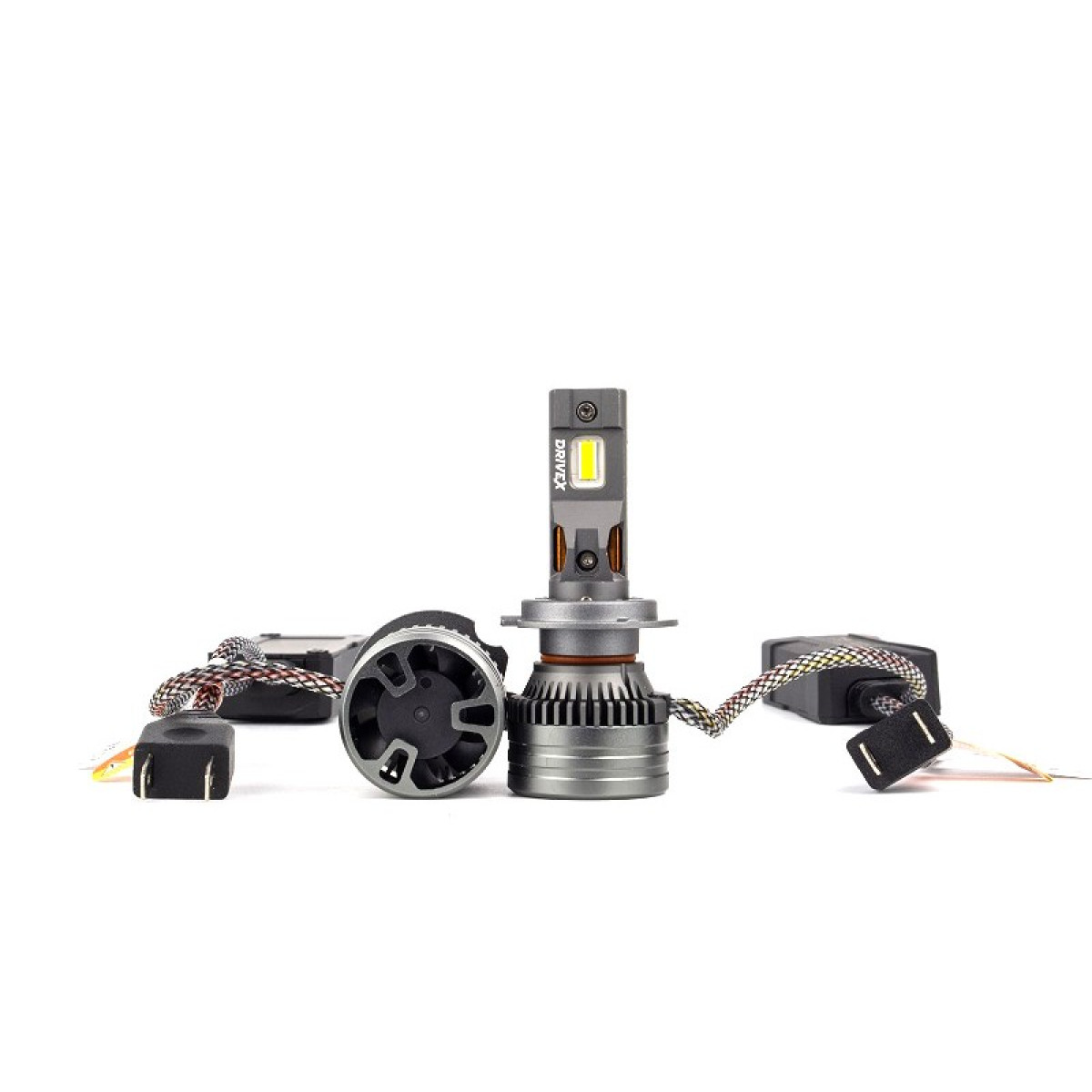 Led автолампи H7 65W UL-05 5500K 9-60V 4900 Лм CAN-Bus, активне охолодження (2 шт)