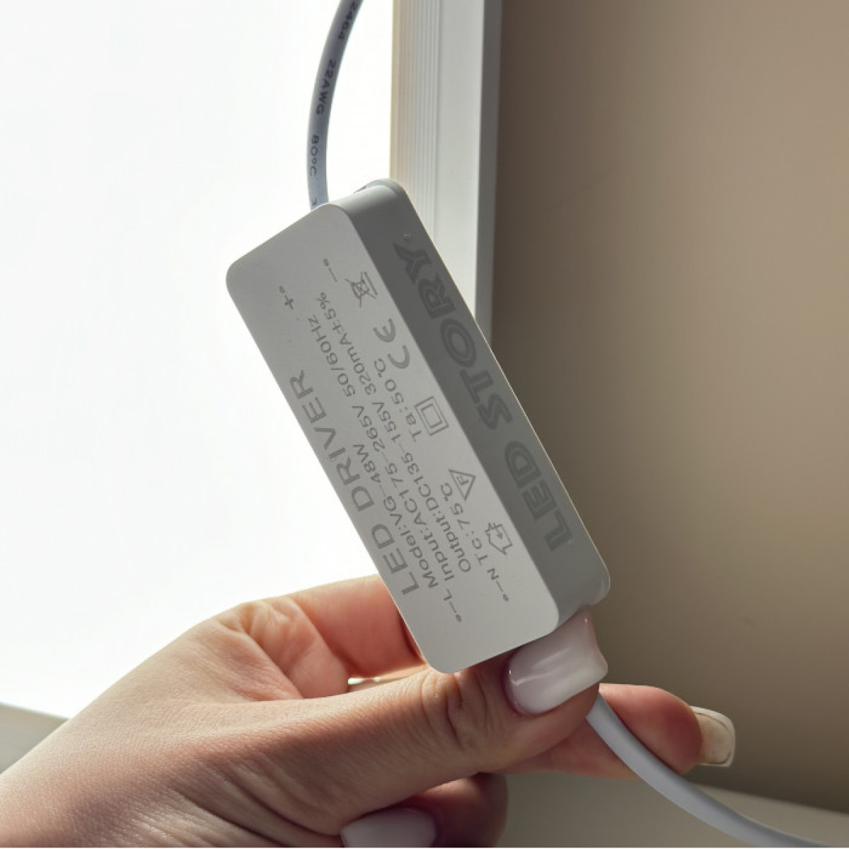 LED Панель 48W 600×600 мм  4800Lm 5000K біле природнє світло LED STORY