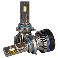 Автомобільні led лампи HB4 9006 FE-09 60W 6000K з активним охолодженням, комплект 2 шт.