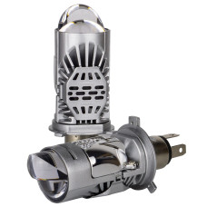 Світлодіодні лампи H4 SLE-02 Compact 6000K 30/40W лінза ближнє/дальнє світло, комплект 2 шт.