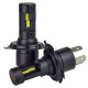 Світлодіодні лампи H4 PA-08P 30W 5500K для рефлекторних фар, пара