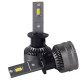 Led лампи H1 SoKill GLK 5000 Лм 6000K 9-32V для ближнього та дальнього світла, пара