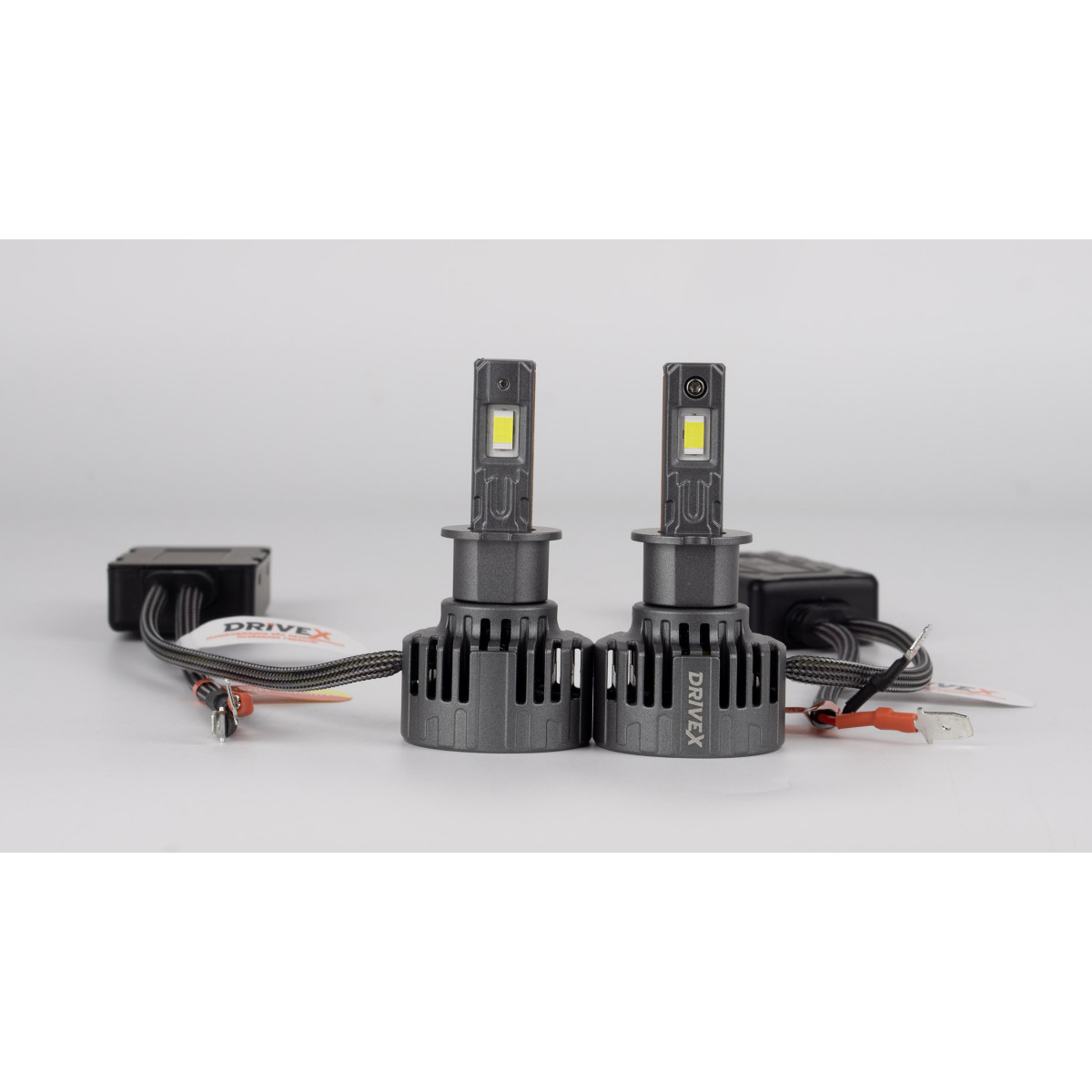 Led автолампи H3 65W 5500K 9–60V AL-15 з драйвером, комплект 2шт.
