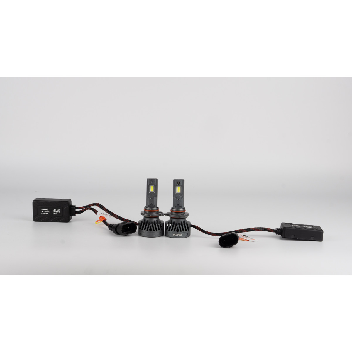 Лед лампи головного світла HB3 9005 AL-15 PRO 65W 5500K CAN 9–60V Customized CSP, комплект